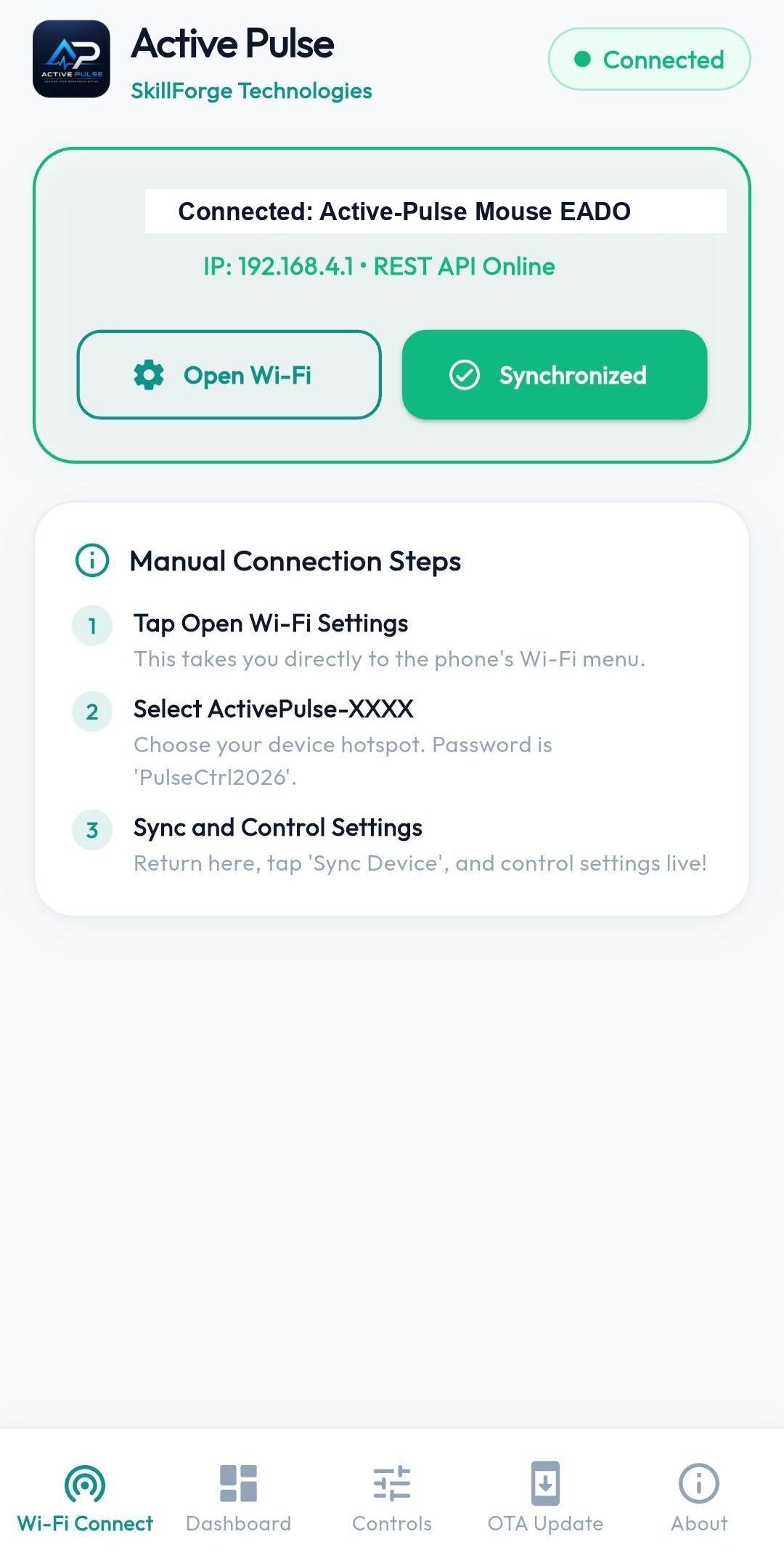 Wi-Fi Connection