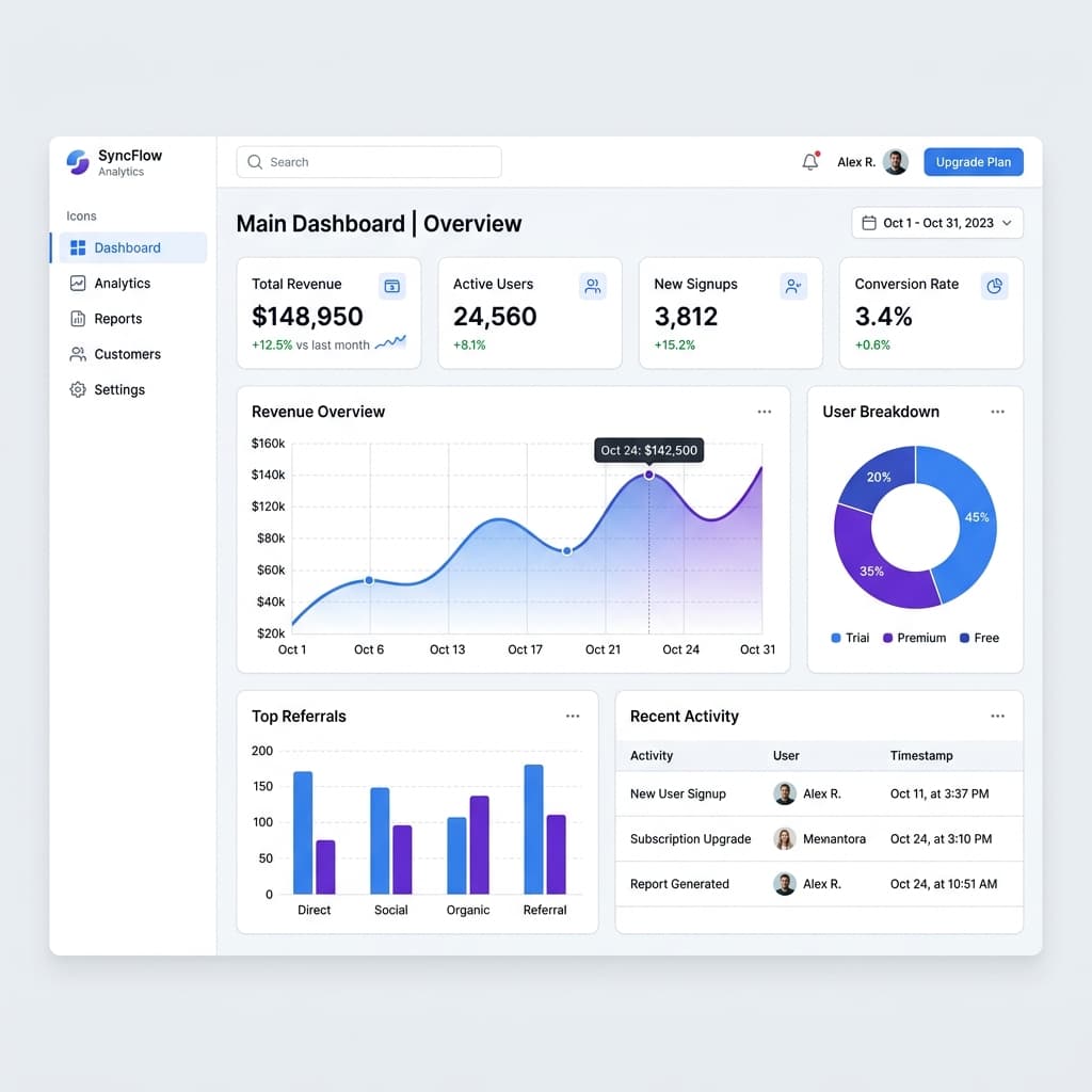 SaaS Analytics Platform