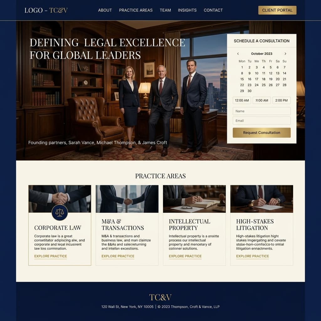Apex Elite Legal Consultation Portal