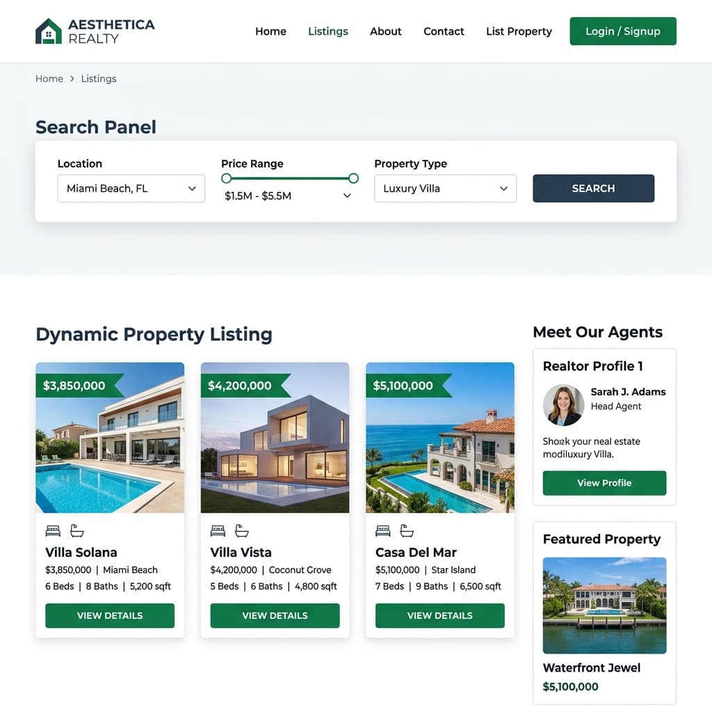 Horizon Realty Premium Property Catalog