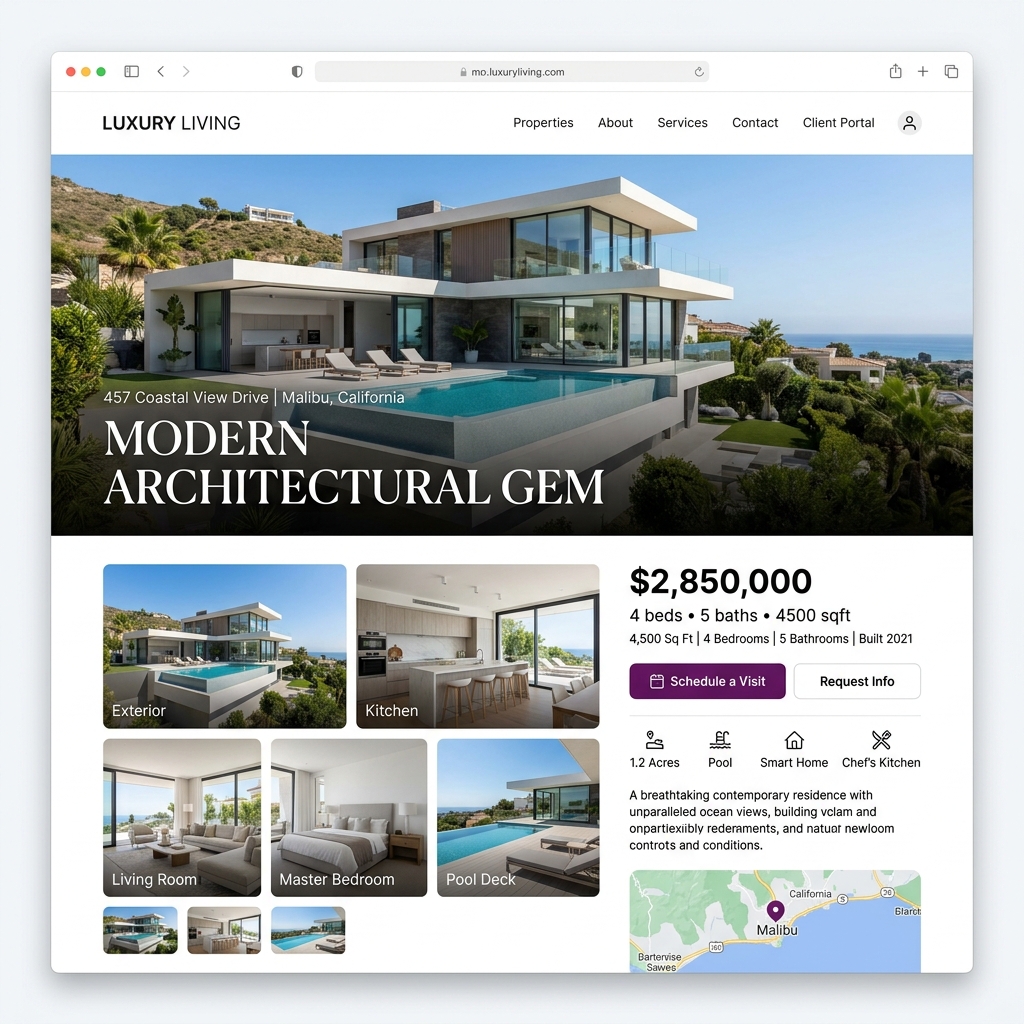 Real Estate Listing Platform