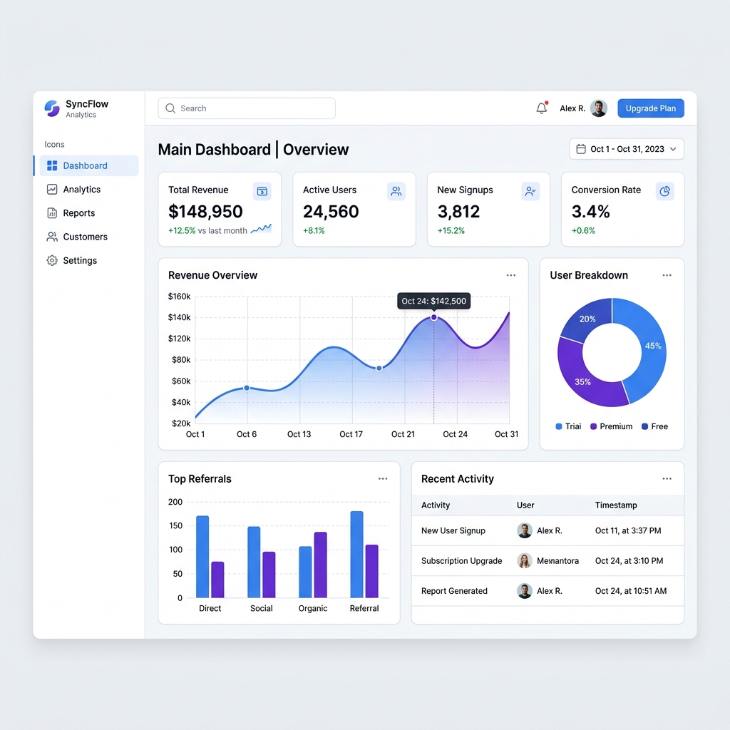 Software Development Product Mockup Concept