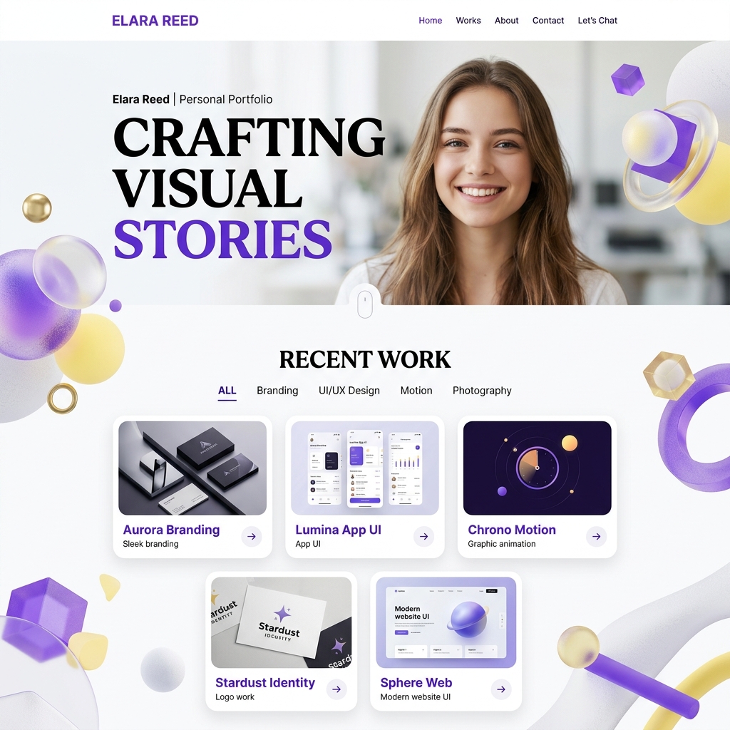 Wordpress Portfolio Site